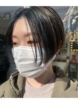 バズ(BUZZ) フェイスフレーミング×ネイビーブルー