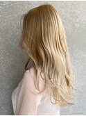 ベージュロング_チェリーブラウンフェミニンロング_ba394792
