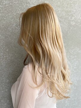 アルバム 渋谷パルコ(ALBUM) ベージュロング_チェリーブラウンフェミニンロング_ba394792