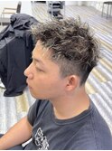ソフトツイスト×ハイライト[岡山][倉敷][ツイストパーマ]