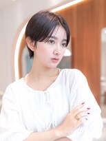 ケアリー 流山おおたかの森(Carelly)&nbsp;大人かわいい前髪セシルカットココアブラウンフリンジウェーブ