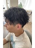 メンズパーマツイストスパイラルパーマ
