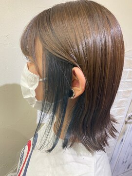 ティグルカゴシマ(TIGRE kagoshima) オシャレ可愛いインナーカラー