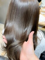 アイニティ(Inity)&nbsp;［Inity］高濃度水素カラー×オリーブグレージュ[心斎橋]