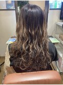 ゆるふわシルキーパーマ
