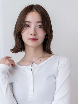 イオ 本厚木(io) 20代30代大人かわいいレイヤーボブくびれかきあげ前髪小顔