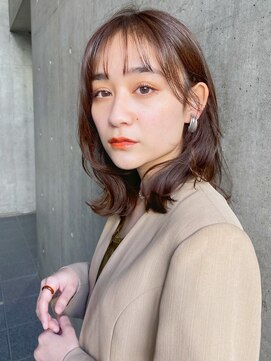 マルツ 銀座(maltu) 大人可愛いニュアンスゆるミディアムヘア２０代30代４０代