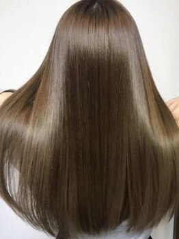 パッセージ ダブリュー 八幡山(hair make passage .w)の写真/【八幡山/髪質改善】縮毛矯正や髪質改善でダメージレスな美しい艶髪に♪乾かすだけで毛先までまとまる◎