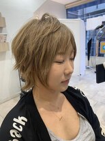 アッシュ 仙川店(Ash)&nbsp;メンズライクショートウルフ/前髪ありショートウルフ 束感セット