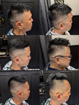 ザフリーマンズバーバー(THE FREEMANS BARBER) 人気のハイフェード！