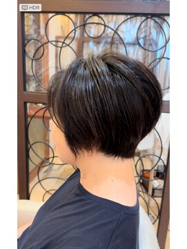 エムスリーヘアー 西千葉店(Mlll HAIR) 20.30.40.50代にオススメ　ハンサムショート