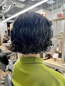 サロンドジョー(salon de joe) ボブパーマプードルパーマレイヤーパーマスパイラル奥東巧真
