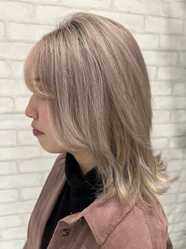 ビスイル 秋葉原店(Vis ill) 大人美人艶カラーベージュ小顔カット透明感レイヤー