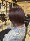 レイヤーボブ｜切りっぱなし