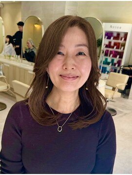 ミズチャーム(Ms.CHARM) 顔周りカット/くびれミディー/韓国風