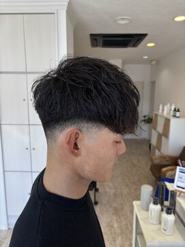 ソレイユ(Soleil) 外国人風刈り上げスタイル