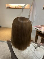 エフフォーユアヘアー(F for your hair)&nbsp;髪質改善ストレート×切りっぱなしボブ
