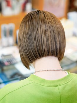 クローバー(CLOVER)の写真/センス・知識・技術…全てが揃うサロン[CLOVER]緻密に計算された上級技術でナチュラルな最愛ショートへ♪