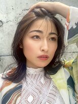 ピークアブー 原宿ハラカド(PEEK-A-BOO) ミディアムヘア/オレンジブラウン/ハリウッドブロウリフト