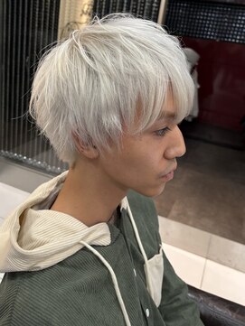 プライズ 錦糸町北口店(prize) ホワイト/メンズ/ダブルカラー　岩崎錦糸町北口