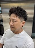 ツイストツーブロックアップバングE