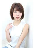 透明感カラー♪艶感ショコラブラウン