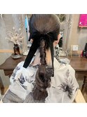ヘアセット浴衣着付け