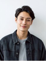 e.m.a プレミアムビューティーサロン 栄駅店(e.m.a PREMIUM BEAUTY SALON)&nbsp;スペインカール/スパイキーショート/ブルーブラック