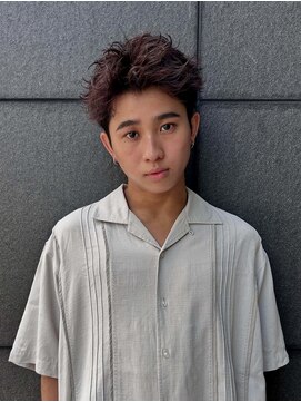 ヒュージ 三軒茶屋(huge) スパイキーショート/ニュアンスパーマ/メンズカット/メンズ