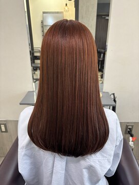 ジルバイジゼル(JILL by GiseL) ブリーチなしWカラー/オレンジブラウン