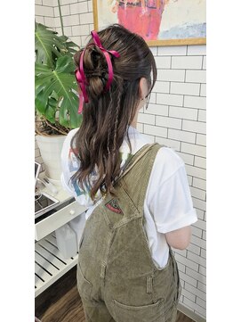 リール(THE RIRE.) ＊THERIRE. カチモリ×ハーフアップ＊