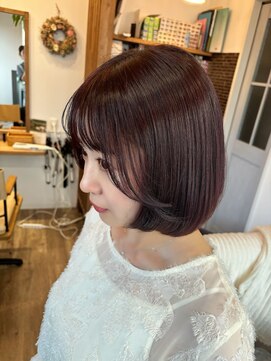 ヒナタ(hinata) 大人かわいいレイヤーボブ