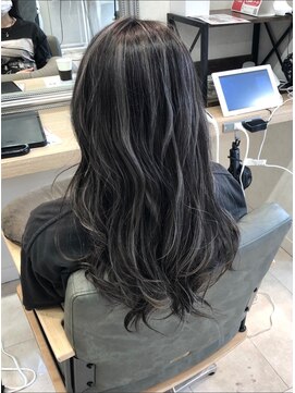 クレア 相武台(CREA) 40代白髪ぼかしカラー【下北沢/ハイライト/ブリーチ/髪質改善】