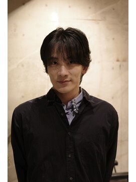 ラグゼ(Luxe) 大人センターパートレイヤー【表参道/髪質改善】