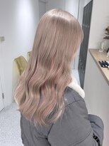 ベレーザ 渋谷神南(Beleza)&nbsp;ミディアムヘア/デザインカラー/ホワイトピンク/渋谷