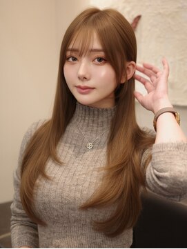 ジュノヘアージャパン 表参道(JUNO HAIR JAPAN) 黒髪/クラゲヘアー/オリーブグレー/小顔/ココアベージュ/渋谷