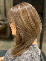 ヘアークリアー 春日部 おしゃれな大人のシルバーグレー×ハイライトウルフ