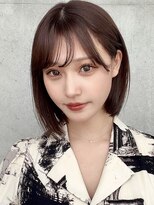 アンドレイ 表参道(andrey) 着物ヘア/大人ガーリー/ダークアッシュ/似合わせカット/表参道