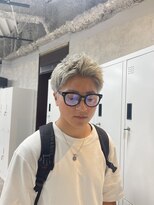 リミット 大宮(limit) 大宮ホワイトカラー/メンズブリーチ/スパイキーショート