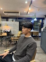 ティーヘア(t.hair)&nbsp;骨格矯正爽やかメンズショートカット/刈り上げ/マイクロバブル