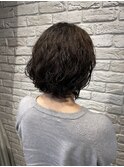 ショート×パーマ