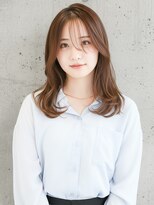 ニューヨークニューヨーク 樟葉店(NYNY) ゆるふわミディアム/ハッシュカット/ベージュ/韓国レイヤー