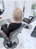 ミルクティー/ケアブリーチ/髪質改善/仙台美容室/若林区美容室