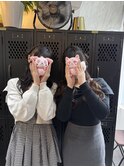 ライブ前ヘアセット/双子アレンジ/くるみちゃんヘア