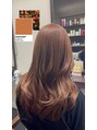 ヘアーアンドエステ サニープレイス(Hair&Esthe Sunny Place)&nbsp; 韓国ヘアと相性抜群のキャラメルブラウン♪