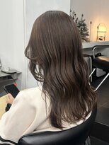 シベルバレー 横浜(sibell)&nbsp;セミロングレイヤーカット顔周りレイヤーウルフハッシュカット
