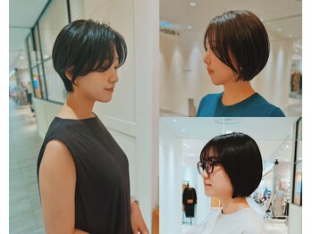 ゴートヘアワークス(GOAT HAIR WORKS)の写真/髪質や骨格に合わせて似合わせカット。お客様に似合うショートスタイルをご提案します！