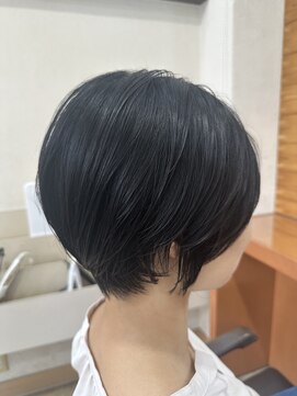 フェリア サウスガーデン(felia southgarden) 小顔ショートカット×ブリーチなしカラー艶髪ボブ20代30代