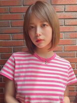 アリエッタ ギンザツー(ARIETTA GINZA2)&nbsp;丸みボブ/切りっぱなしボブ/前髪ありストレート20代30代40代銀座