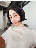 ショートボブパーマドライパーマくせ毛風パーマグレーヘア